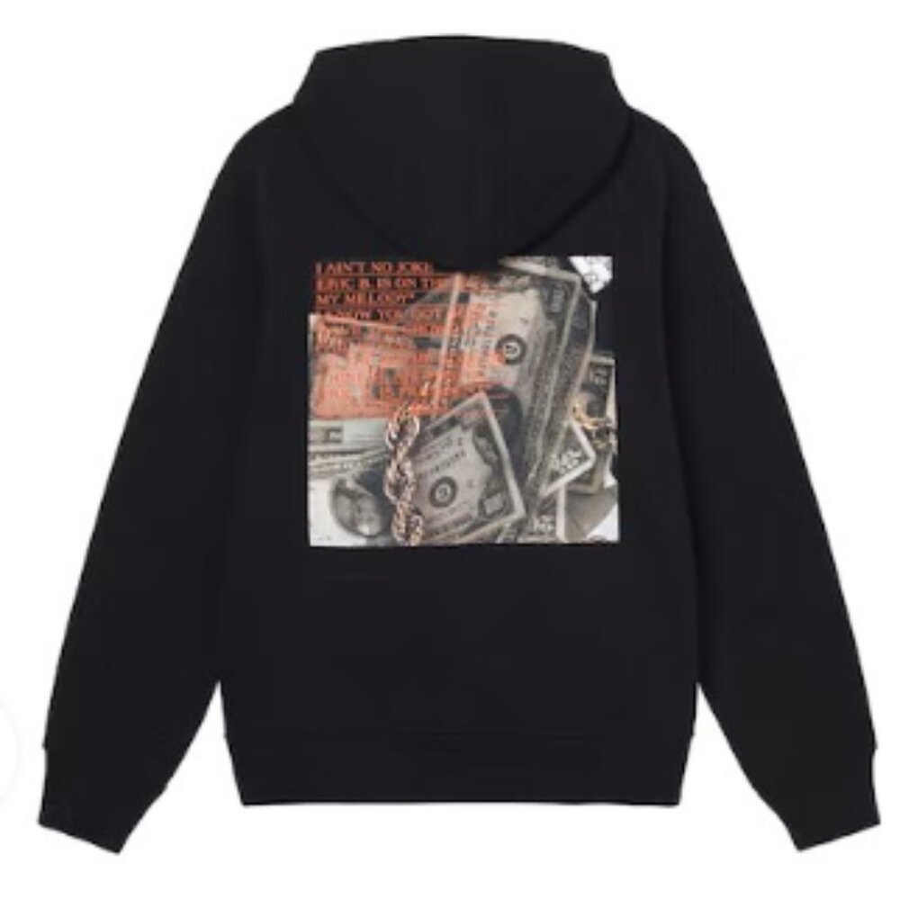 Stussy Eric B. & Rakim Paid In Full Hoodie Size Medium.  Gently worn